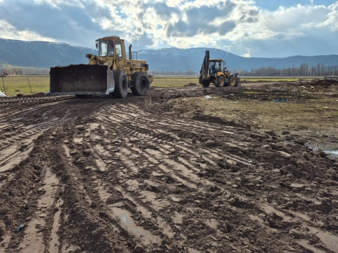 Bağlar Mahallesi’nde 250 Metrelik Yol Dolgusu Tamamlandı