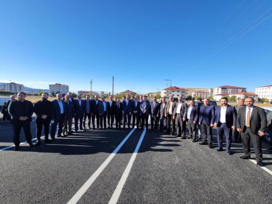 Bakan Tekin’in Katılımıyla Asfaltlanan İmar Yolu Açılışı Yapıldı