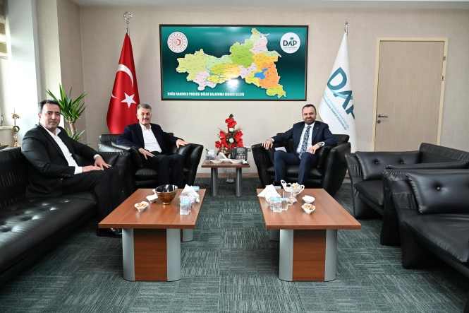 Başkan Eşref Mutlu’dan DAP Bölge Kalkınma İdaresi’ne Ziyaret
