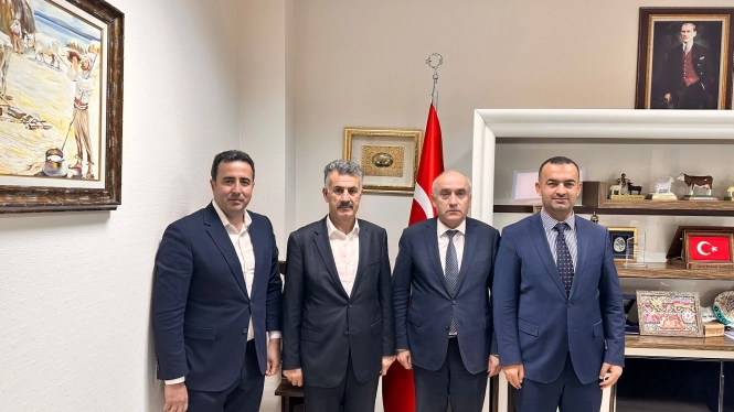 Başkan Eşref MUTLU, Güroymak’ın Hayvancılık ve Tarım Projeleri İçin Tarım ve Orman Bakanlığı’nda