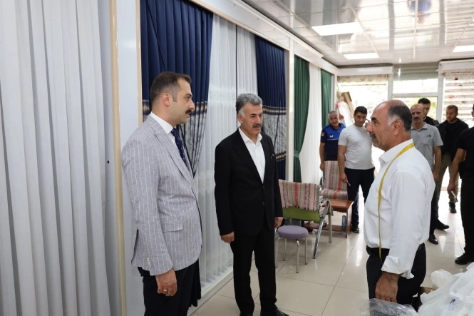 Başkanımız Mutlu ve Kaymakamımız Aykaç, Esnafımızla Buluştu