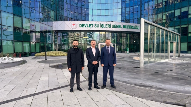  Belediye Başkanımız Eşref Mutlu’dan DSİ Genel Müdürlüğü’ne Önemli Ziyaret!!