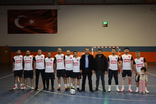 Belediyemiz Kurumlar Arası Futsal Turnuvasına Katıldı