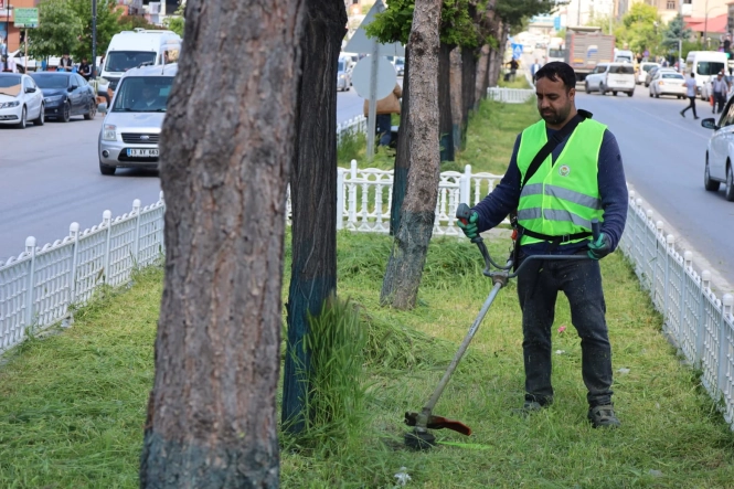 Belediyemizden İlçe Genelinde Kapsamlı Çevre Düzenleme ve Peyzaj Çalışması
