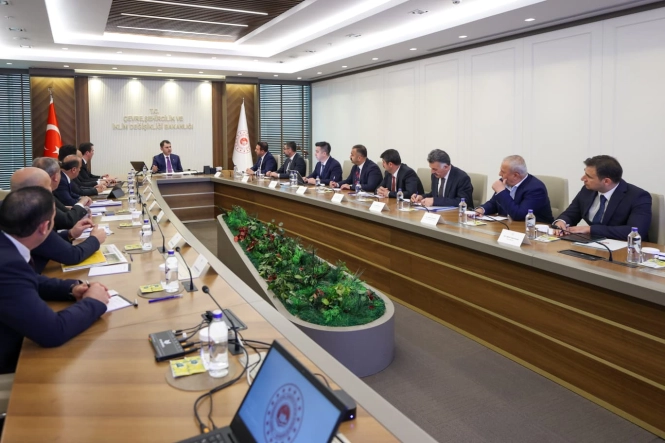 Çevre, Şehircilik ve İklim Değişikliği Bakanlığı’nda Güroymak Projeleri Görüşüldü