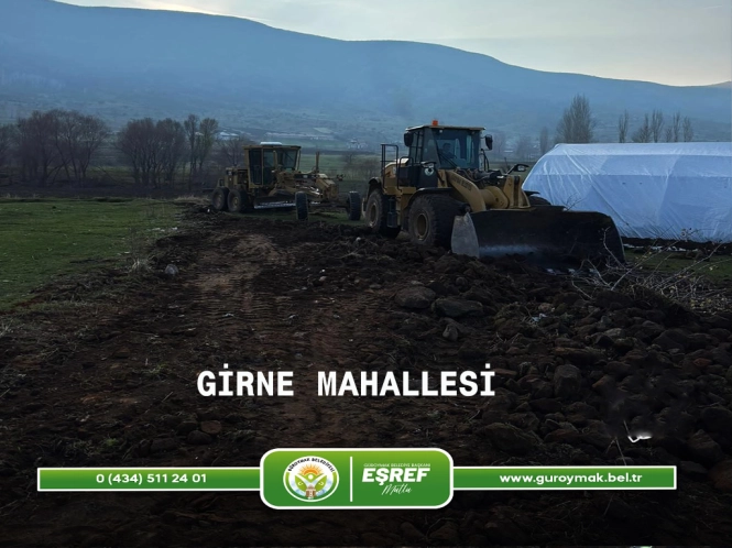 Girne Mahallesinde 650 Metrelik Yeni İmar Yolu Hizmete Açıldı.!!!