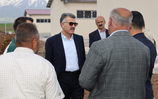 Güroymak’ın Yeni Canlı Hayvan Pazarı ve Mezbahane Tesisi Açılışa Hazır