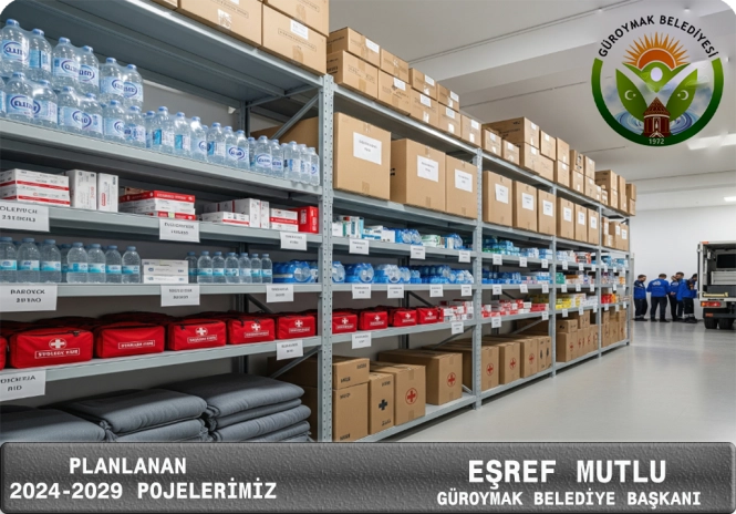 Güroymak’ta Afet Depolama ve Lojistik Projesi Planlanıyor!!!