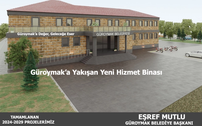 Güroymak Yeni Belediye Hizmet Binası