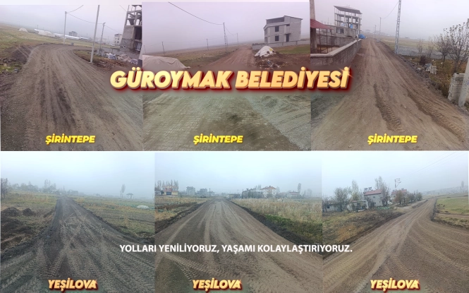 Her mahalleye eşit hizmet, her yola kalite!!!