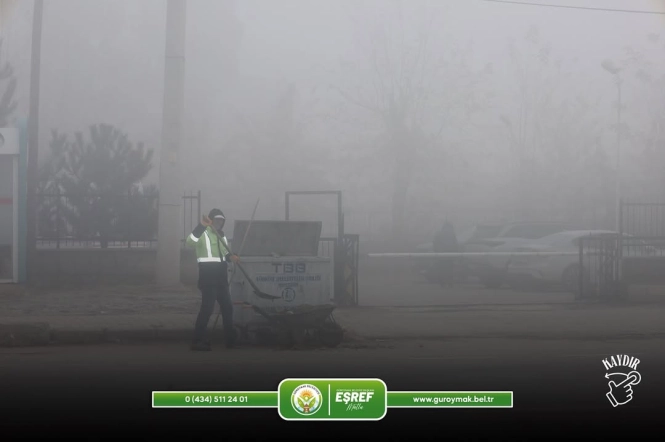 Hizmette Durmak Yok,Zorlu Havaya Rağmen Sahadayız!!!