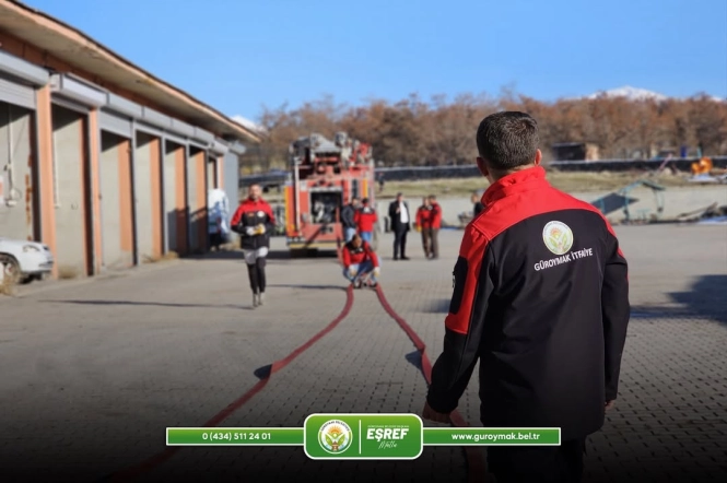 İtfaiye Personelimize Yönelik Eğitim Çalışması