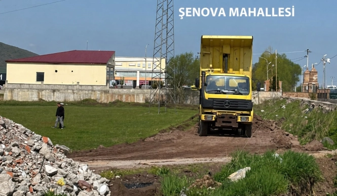 Şenova Mahallemizde 150 Metrelik Yeni Yol Hizmete Açıldı