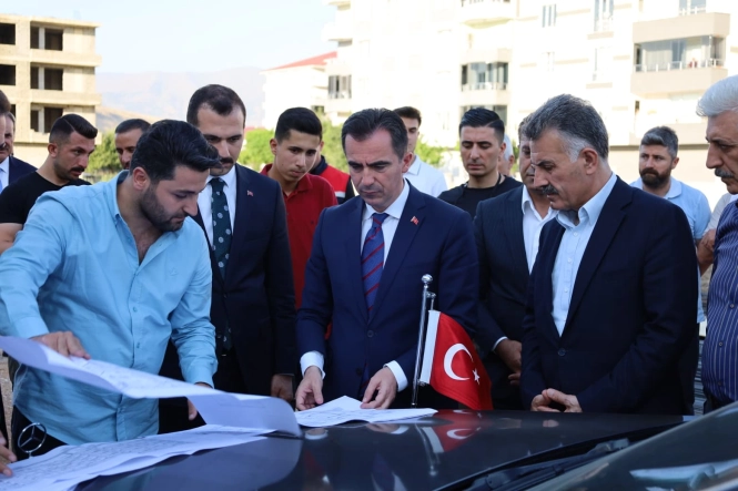 Valimiz Sayın Ahmet Karakaya İlçemizde Ziyaret ve İncelemelerde Bulundu